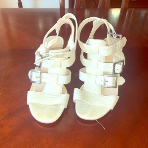 Bar III Sandals White- 7